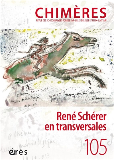 chimères, n° 105. entrer dans la vie