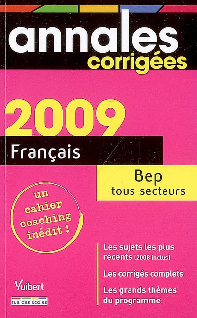 Français : BEP tous secteurs