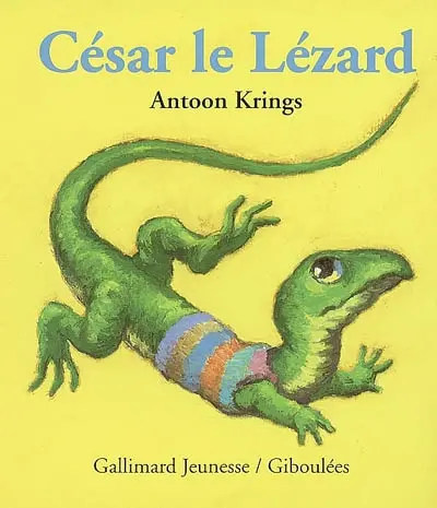 Les livres-tirettes Drôles de petites bêtes. Vol. 10. César le lézard