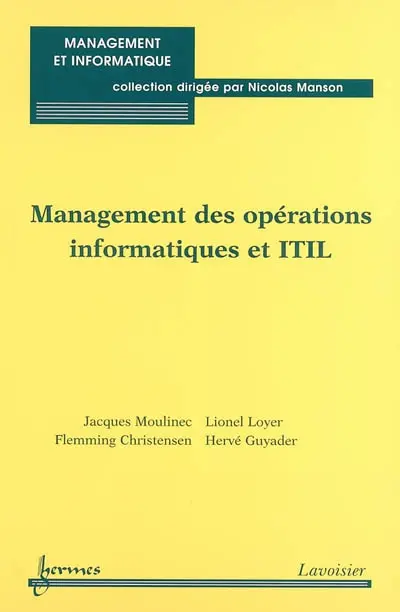 Management des opérations informatiques et ITIL