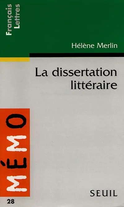 La dissertation littéraire