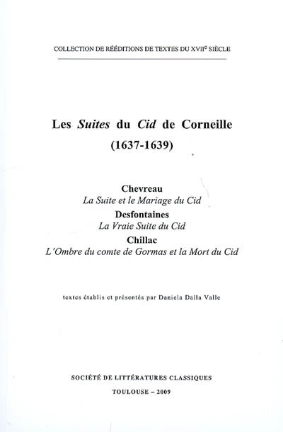 Les suites du Cid de Corneille (1637-1639)