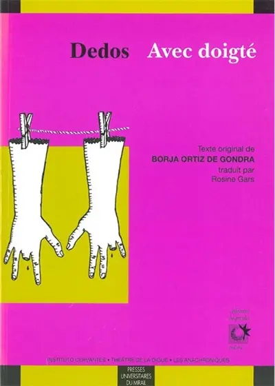 Avec doigté : vaudeville noir. Dedos : vodevil negro