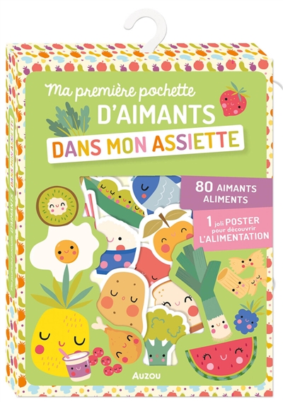 dans mon assiette : ma première pochette d'aimants