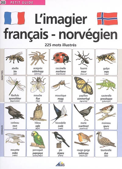 L'imagier français-norvégien : 225 mots illustrés