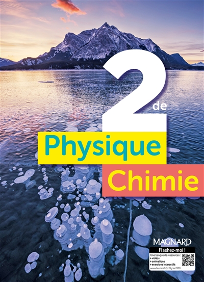 Physique chimie, 2de : programme 2019