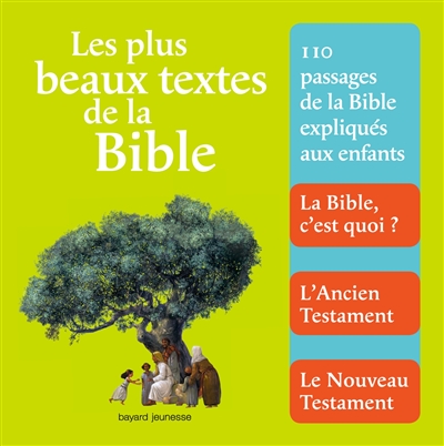 Les plus beaux textes de la Bible : une sélection commentée de 110 passages : la Bible pas à pas, l'Ancien Testament, le Nouveau Testament