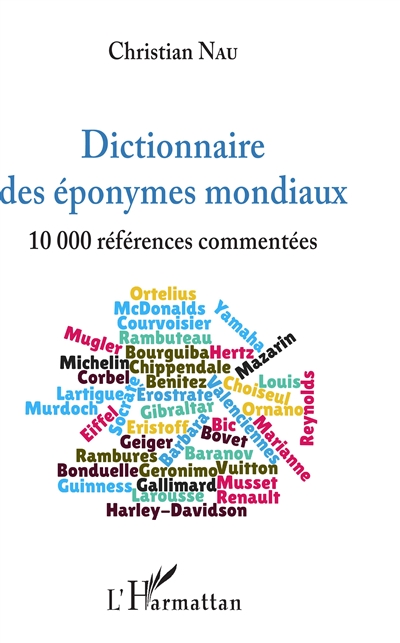 Dictionnaire des éponymes mondiaux : 10.000 références commentées