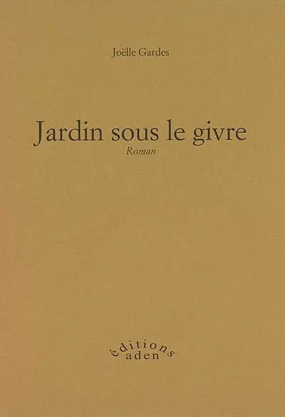 Jardin sous le givre