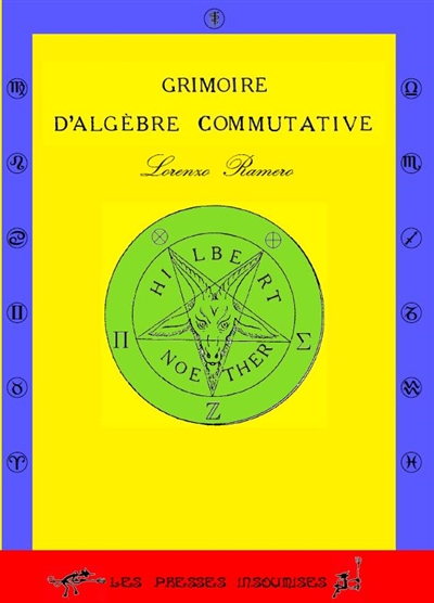 Grimoire d'algèbre commutative