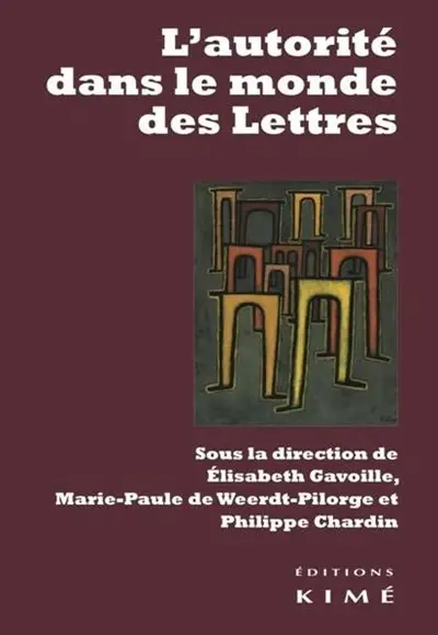 L'autorité dans le monde des lettres
