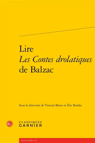 Lire Les contes drolatiques de Balzac