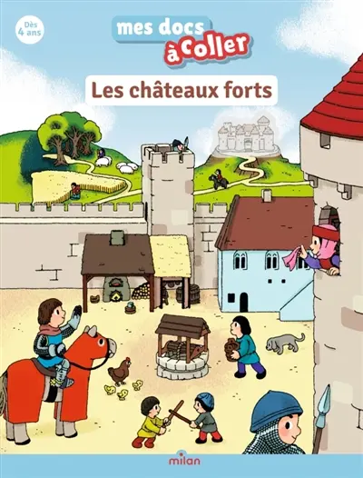 Les châteaux forts : autocollants