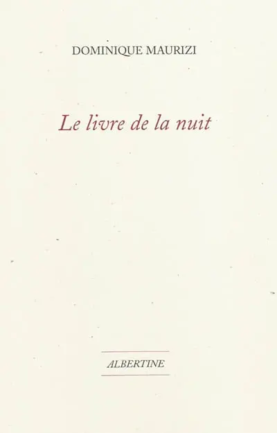 Le livre de la nuit