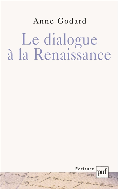 Le dialogue à la Renaissance
