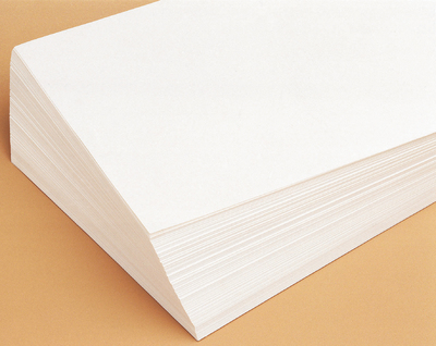 Feuilles blanches grand format