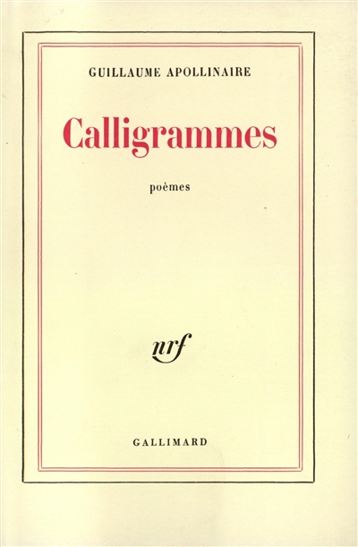 Calligrammes : poèmes