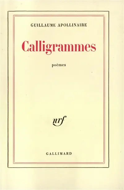 Calligrammes : poèmes