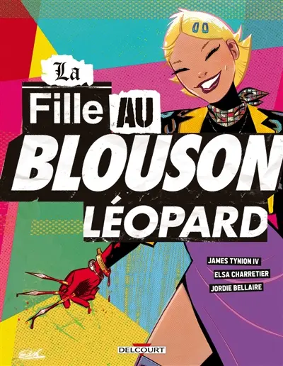 La fille au blouson léopard