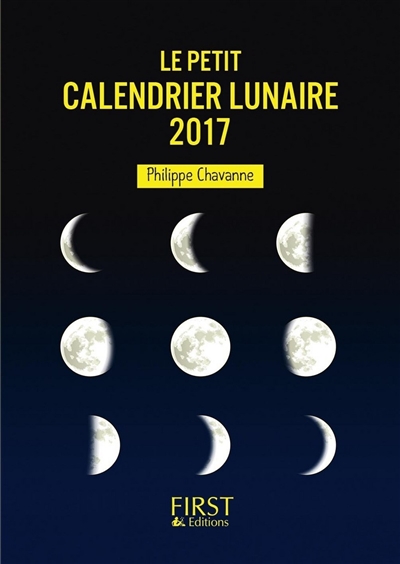 Le petit calendrier lunaire 2017
