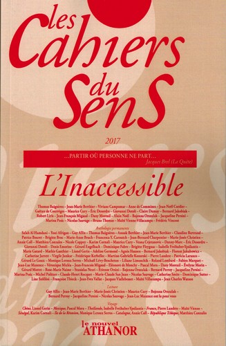 Cahiers du sens (Les), n° 27. L'inaccessible