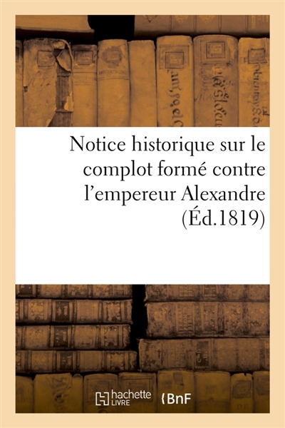 Notice historique sur le...