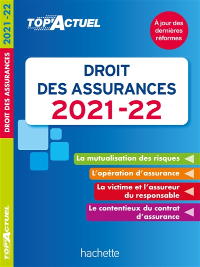 Droit des assurances : 2021-2022