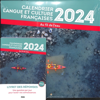 Langue et culture françaises : au fil de l'eau : calendrier 2024