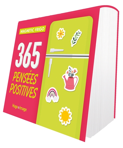 365 pensées positives : magnetic frigo : 2024
