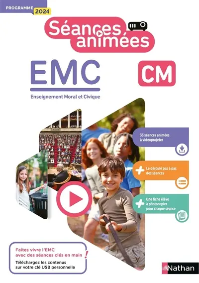 EMC, enseignement moral et civique, CM : programme 2024