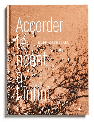 Accorder le néant à l'infini. Giving nothingness to infinity