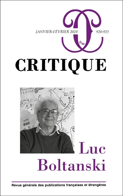 Critique, n° 920-921. Luc...