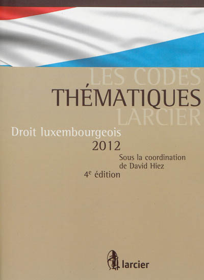 Droit luxembourgeois 2012