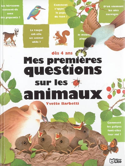 Mes premières questions sur les animaux