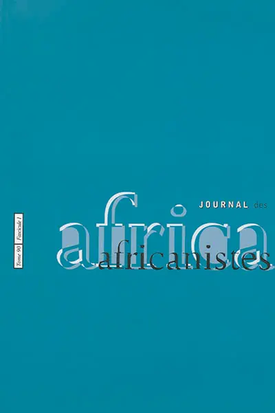 Journal des africanistes, n° 90-1