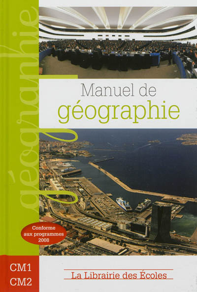 Manuel de géographie CM1-CM2