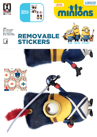 Minions : soldats : stickers