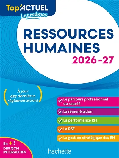 Ressources humaines : 2026-2027