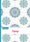 CARNET TONY LIGNES,96P,A5...