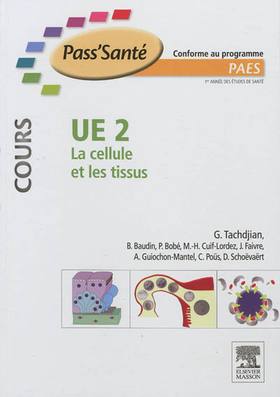 La cellule et les tissus, UE 2 : cours