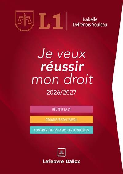 Je veux réussir mon droit,...
