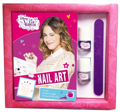 Violetta : nail art