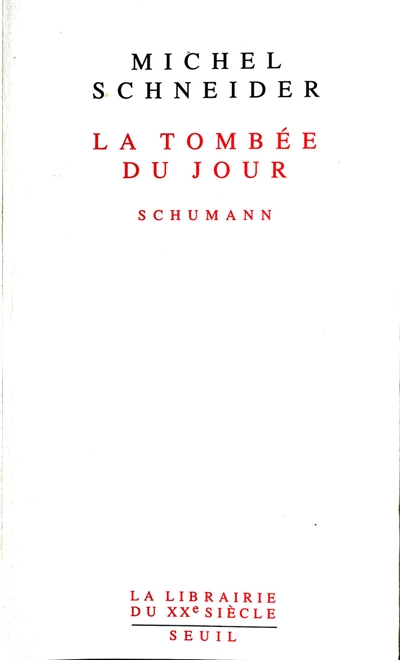 La tombée du jour : Schumann