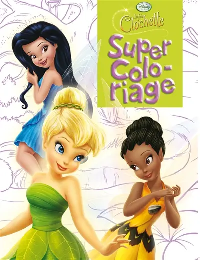 La fée Clochette : super coloriage