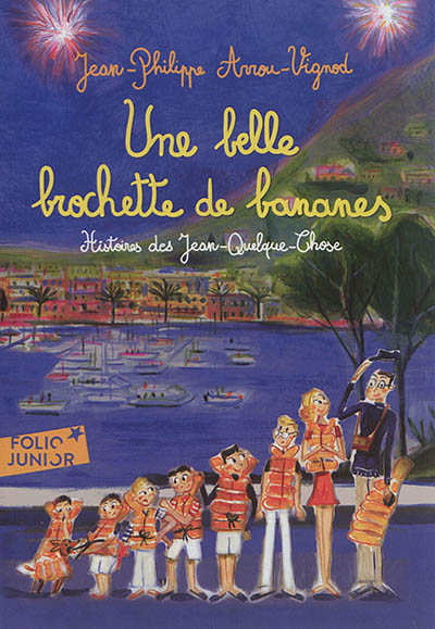 Une belle brochette de bananes