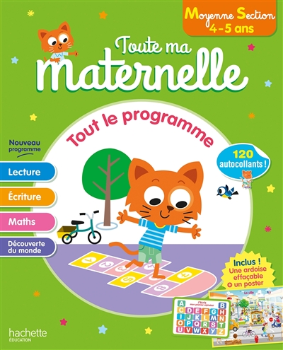 Toute ma maternelle, moyenne section, 4-5 ans : tout le programme