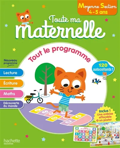 Toute ma maternelle, moyenne section, 4-5 ans : tout le programme