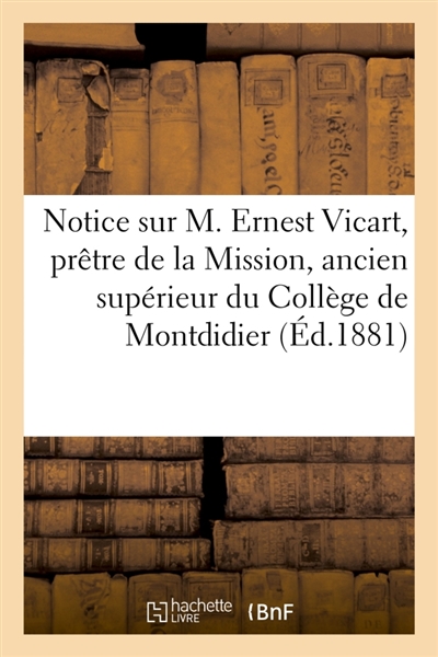 Notice sur M. Ernest...