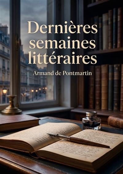 Dernières semaines...