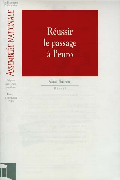Réussir le passage à l'euro